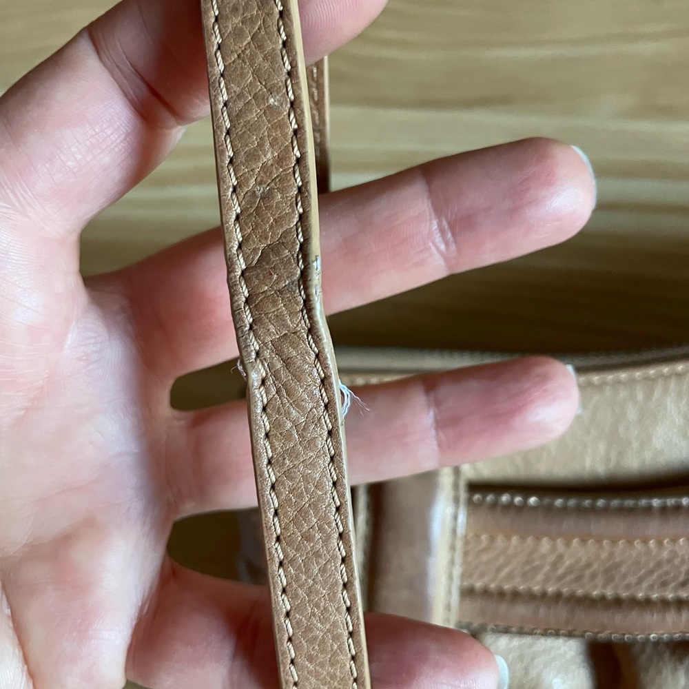 Cute Cole Haan Soft Leather Large Wristlet/Bag - Picture 7 of 16